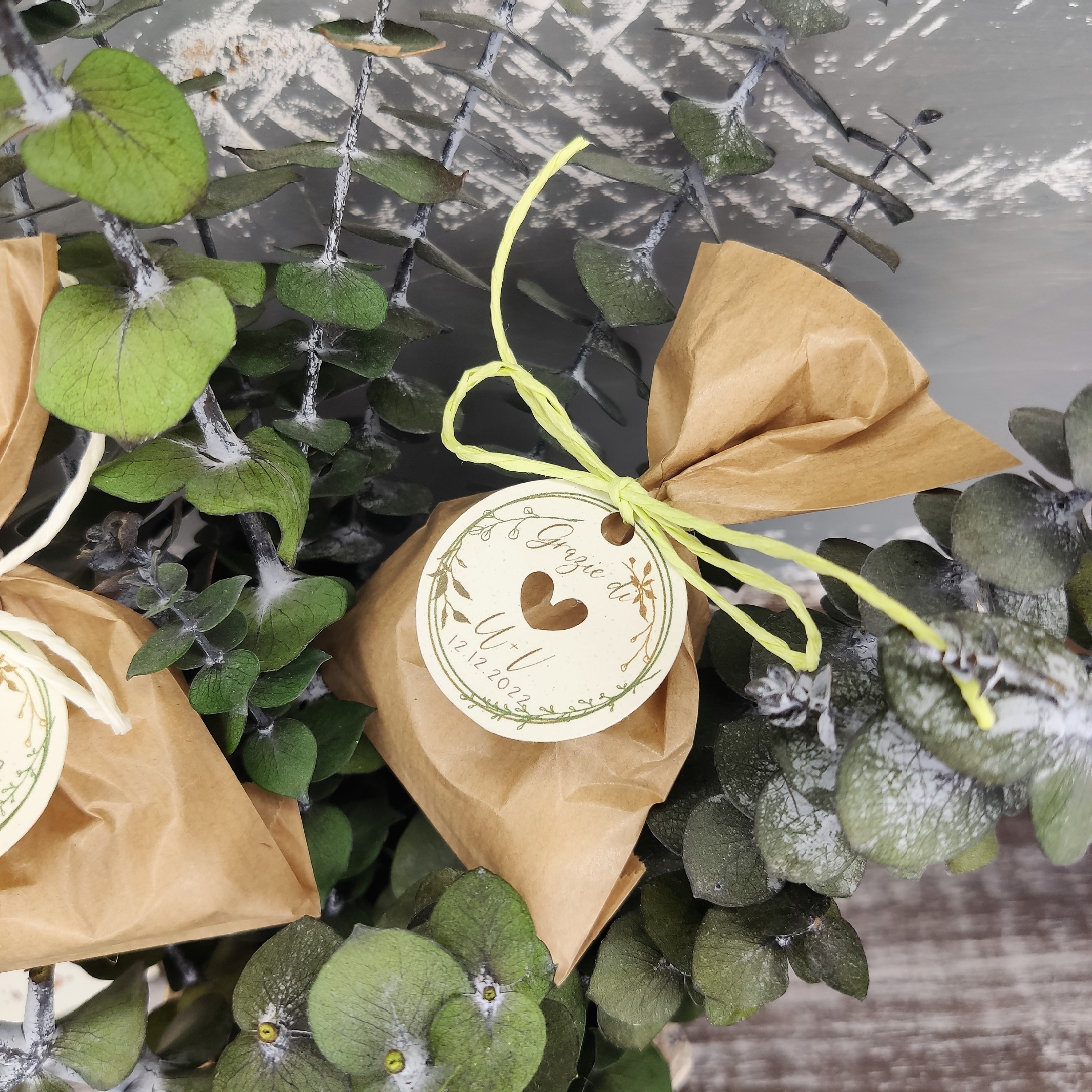 Sacchetto Floreale Da Sposa - Italia - Foto 4