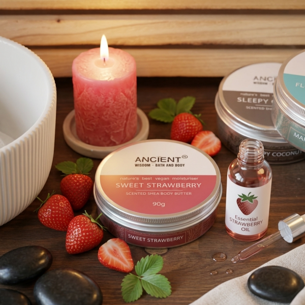 Eco Cosmesi Burro di Karite  b Fragola  b